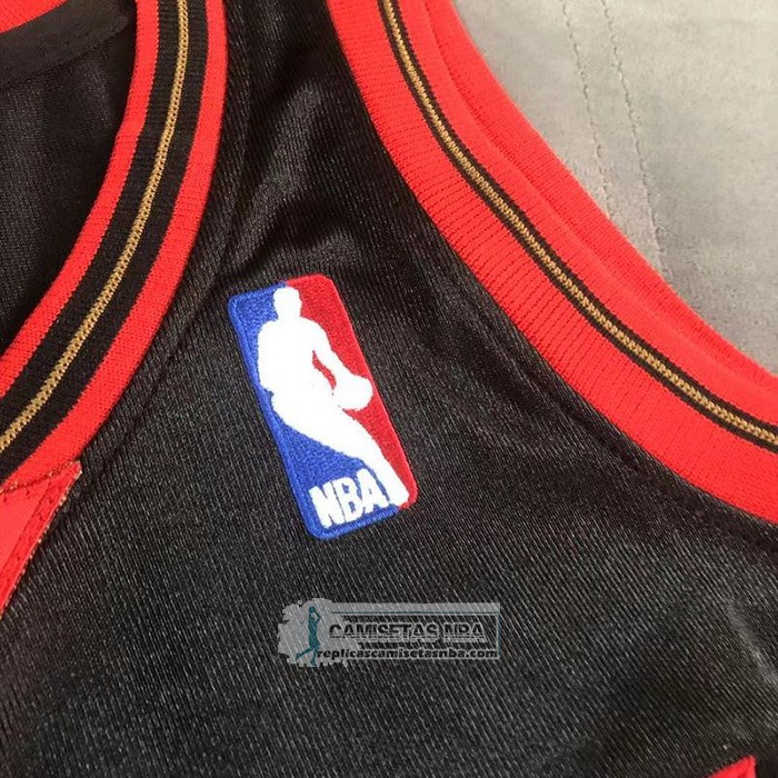 Camiseta Philadelphia 76ers Allen Iverson Mitchell & Ness 1997-98 Negro